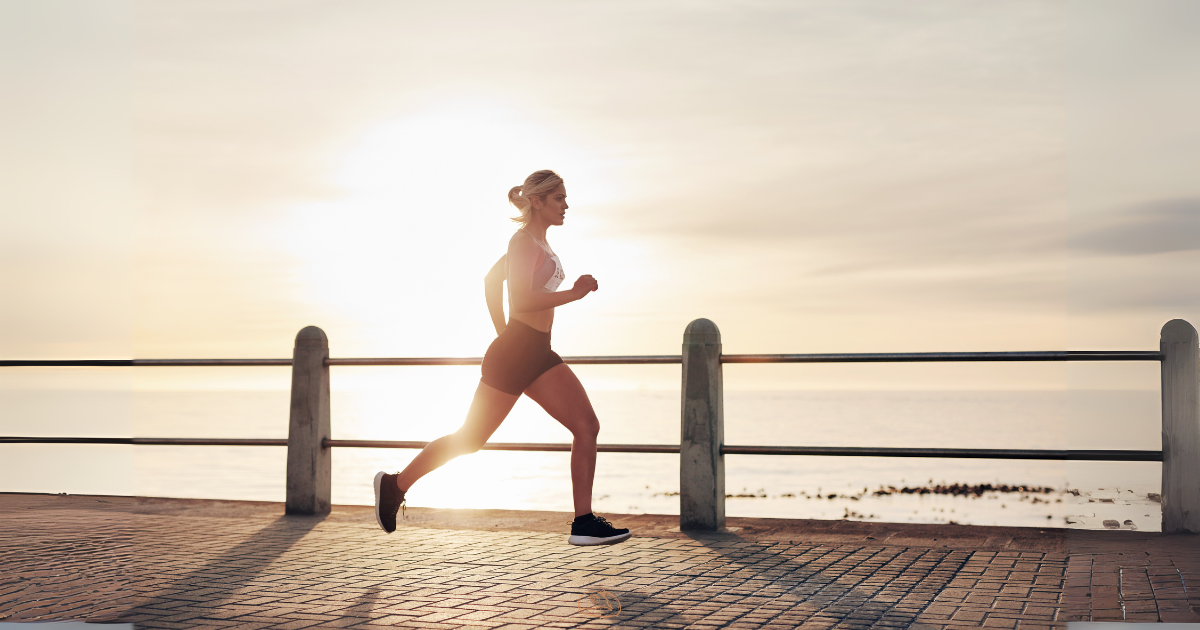 ALT: Persona trotando con hernia discal, kinesiólogo La Serena Coquimbo